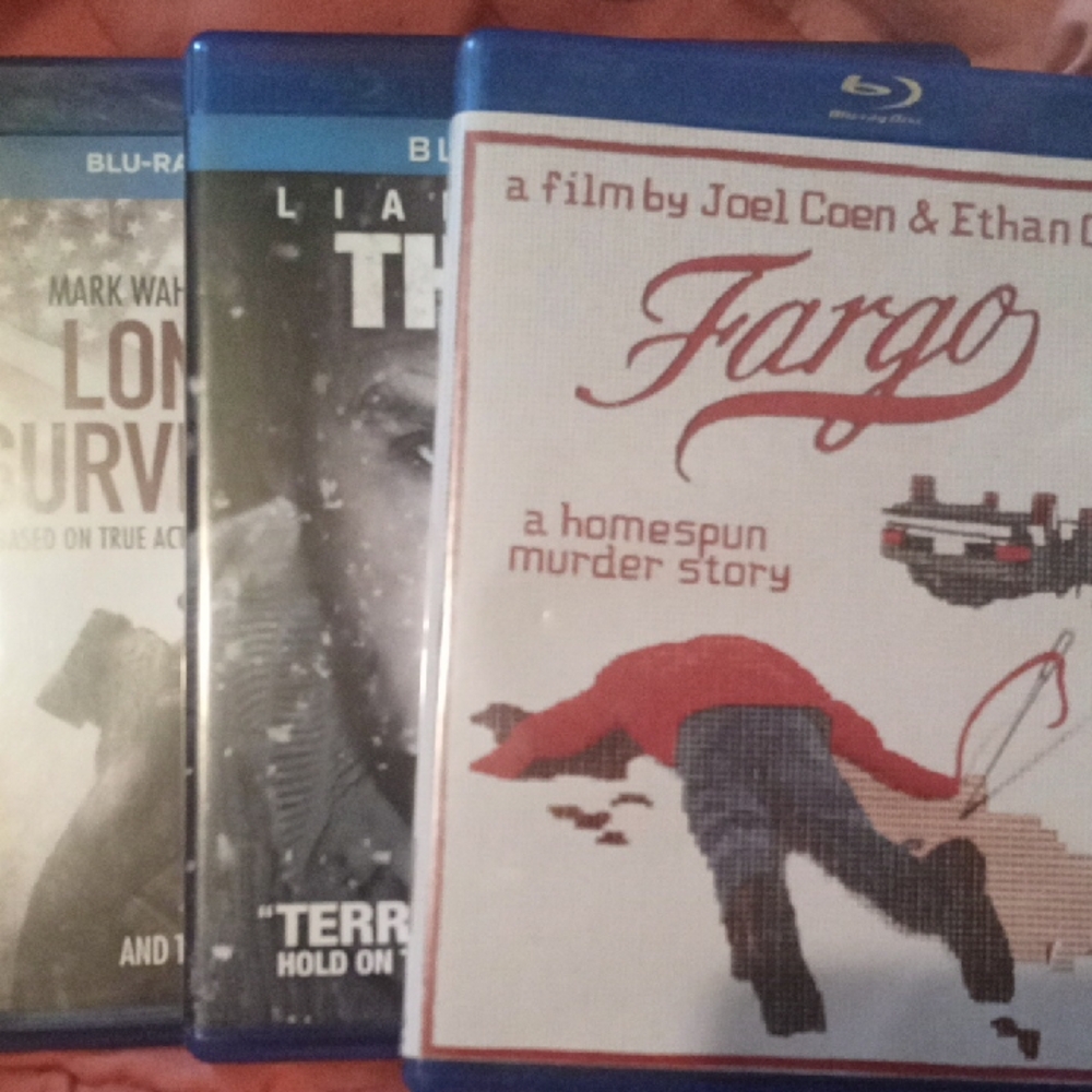 Set Of 3 Blu-ray Movies